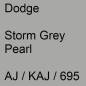 Preview: Dodge, Storm Grey Pearl, AJ / KAJ / 695.